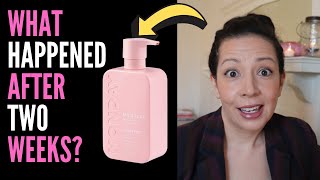 HAIR DAMAGE SUFFERER REVIEWS MONDAY MOISTURE SHAMPOO  BEFORE and AFTER for DRY HAIR [upl. by Joseito]