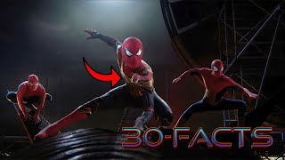 30 Facts You Didnt Know About SpiderMan No Way Home [upl. by Aikemehs]