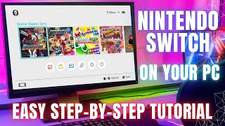 Play Nintendo Switch Games on PC Easy StepbyStep Tutorial for Ryujinx Emulator 2024 [upl. by Tanhya189]