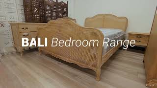 Bali French Provincial Style Rattan Bedroom Range [upl. by Eyk934]