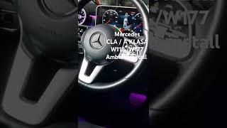 Ambient install mercedes cla  a klasa w118  w177 mercedes a200 cla220 a180 cla180 a250 cla [upl. by Ecire]