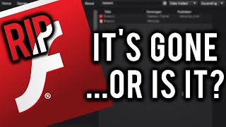 RIP Adobe Flash  Heres How You Can Still Play Flash Games [upl. by Tena876]