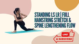 Full Hamstring Stretch amp Spine Lengthening Flow  Improve Balance [upl. by Herra]