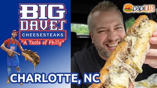 BIG DAVES CHEESESTEAKS  Charlotte NC  Review [upl. by Pedrotti148]