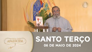 Terço de Aparecida com Pe Antonio Maria  06 de maio de 2024 Mistérios Gozosos [upl. by Nerag]