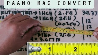 How to Convert Inch to Meter Meter to Inches Inches to Centimeter Millimeter to Inches [upl. by Nodababus188]