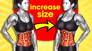 ➜ Breast Increase Exercise in 7 Days ➜ Exercise For Breast Growth [upl. by Nilved]