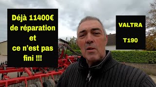 Entretien semoir HORSCH Cambridge contre les limaces et grosse facture de réparation sur VALTRA [upl. by Chancey]