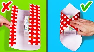 25 EINFACHE GESCHENKSVERPACKUNG IDEEN UND HACKS [upl. by Lennie]