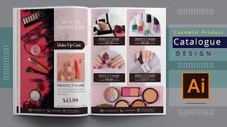 Catalogue design tutorial in illustrator  How do I create a product catalog [upl. by Primavera]