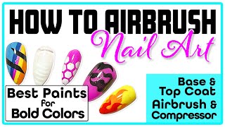 2021 27 Aliexpress Airbrush Machine for Nail Art Food or Clothing  Haul Review and Demo [upl. by Ainiger49]