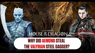 How Aemond Stealing Valyrian Steel Dagger Sets Up Big Reveal Of Aegons Song of Ice and Fire Dream [upl. by Nodlew967]