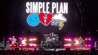 Simple Plan · 20230806 · FivePoint Amphitheatre · Irvine · full live show [upl. by Vorfeld540]