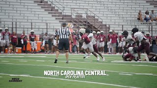 NCCU Football Open Scrimmage 2024  HBCUGameDaycom [upl. by Wellington]