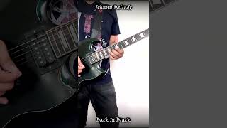 ACDC  Back In Black Guitar Solo  Johnny Mellado [upl. by Atinoj643]