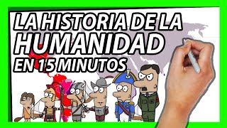 🌍La HISTORIA DEL MUNDO en 15 minutos🌍  Resumen de la historia de la HUMANIDAD [upl. by Rosabella]