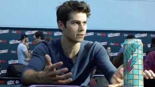 New York ComicCon Dylan OBrien of Teen Wolf [upl. by Lonnie]