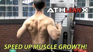 BUILD MUSCLE FAST Literally  3 Tips To Speed Up Your Workouts [upl. by Ahsinwad]