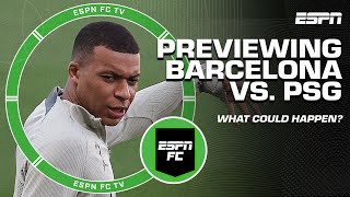 PREVIEWING Barcelona vs PSG 👀 Xavi HAS TO PREPARE HIS TEAM  Mario Melchiot  ESPN FC [upl. by Ertemed]