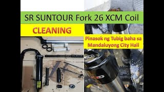 SR SUNTOUR Fork 26 XCM Coil Cleaning [upl. by Willing]