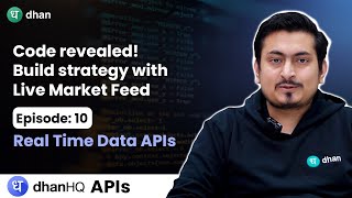 Build Algo Trading Strategies with Live Market Feed  DhanHQ APIs Explained in Hindi  Dhan [upl. by Enniroc970]