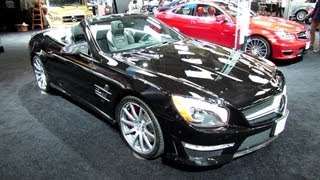 2013 MercedesBenz SL63 AMG Roadster  Exterior and Interior Walkaround  2013 Toronto Auto Show [upl. by Manly261]