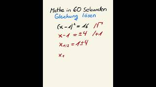 Mathe leicht gemacht Gleichungen schnell und einfach lösen [upl. by Moina]