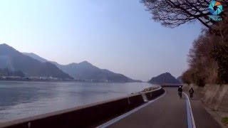 Cycling in Seto Inland Sea [upl. by Ssilem]