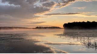 Hayward Vacation Part 2  Fishing Beautiful Teal Lake [upl. by Breena]