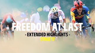 Extended Highlights  Stage 17  Tour de France 2024 [upl. by Laundes763]