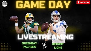 LIVE DETROIT LIONS VS GREENBAY PACKERS  SCOREBOARD  COMMENTARY [upl. by Yrreiht]