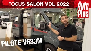 Salon VDL 2022  Pilote V633M le fourgon haut sur pattes [upl. by Betthel]