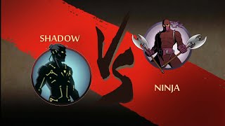 NEW  Shadow vs Ninja • Fight 2  1 vs 1  Bloody Battles 77 [upl. by Keen]