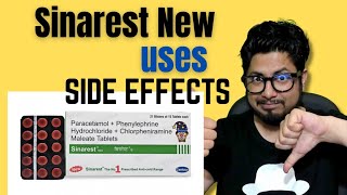 Sinarest new tablet uses in Hindi  sinarest tablet ke fayde  Sinarest tablet ki side effects [upl. by Lanod]