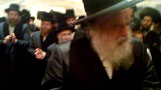 Munkatcher Rebbe Dancing  A Wedding  5771 [upl. by Danuloff]