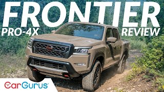 2023 Nissan Frontier PRO4X Review [upl. by Naivat]