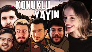 YOUTUBER KONUKLU YAYINDAN KOMİK ANLAR [upl. by Areis]