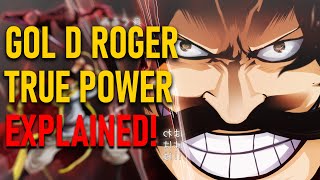 Explaining Gol D Roger Haki Power and Abilities  How Strong is Gol D Roger [upl. by Naig]