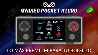 🕹️ AnálisisReview AYA NEO POCKET MICRO 👌 Lo MAS PREMIUM para tu BOLSILLO 😍 [upl. by Arret]