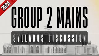 TNPSC GROUP 2  2024  MAINS  FOUNDATION CLASS  SYLLABUS DISCUSSION tnpsc group2 mains [upl. by Flanagan]