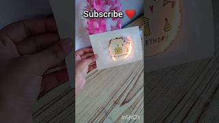 🔥😱Fire Birthday🎂card❤cute Gift for BF🤯shorts youtubeshorts birthday painting ranjhan trending [upl. by Laufer]