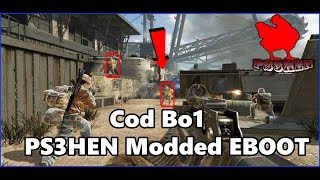 Call of Duty Bo1 With RedBox Multiplayer Modded EBOOT PS3HEN 2019 [upl. by Faux]