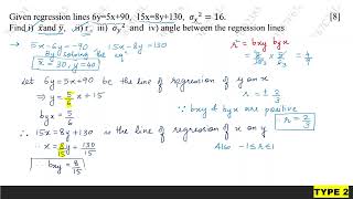 PYQKarl Pearsons Coefficient of Correlation [upl. by Akcirederf923]