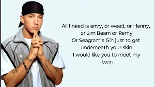 Eminem  Evil Lyrics [upl. by Iniffit945]