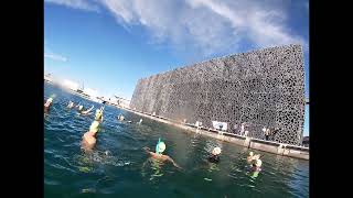 Nage illicite au Mucem Marseille [upl. by Yrome113]