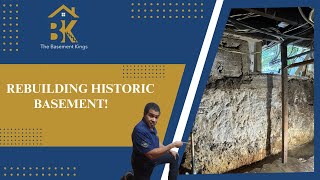 The Impact of Waterproofing a Historic Basement with the Basement Kings [upl. by Nnaeirrac449]