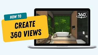 Create a 360 View  RoomSketcher App [upl. by Collin]