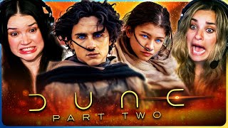 DUNE PART TWO Movie Reaction  First Time Watch  Timothée Chalamet  Zendaya  Austin Butler [upl. by Lorrimer901]