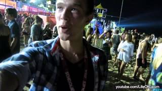 Schoolies 2013 Surfers Paradise  Day 1 with Channel 10 The Project [upl. by Yroj]