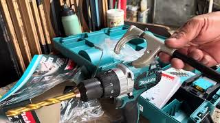 “Unbox”  Testing Makita DDF481RFE Brushless 13mm Drill [upl. by Yetac]